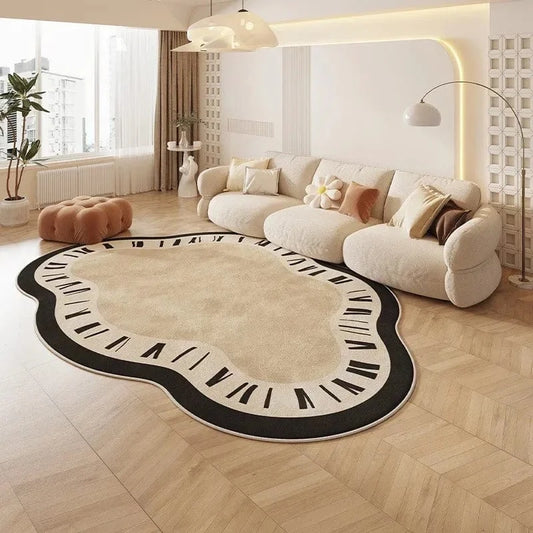 Canvanation WR1660-YD-A / 200x250cm(6.5x8.1ft) Tapis Forme Géométrique Ultra Doux  – Style moderne et polyvalent