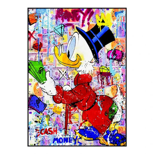 Canvanation SW3048 / 40X60cm Poster Picsou Riche Pop Art
