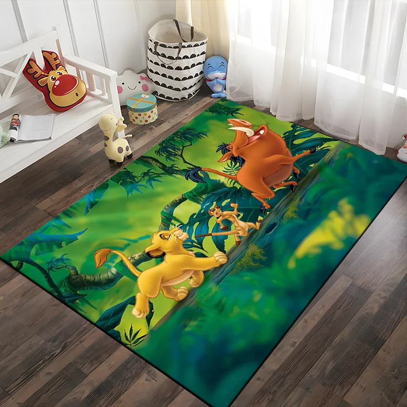 Tapis De Chambre - Roi Lion Simba