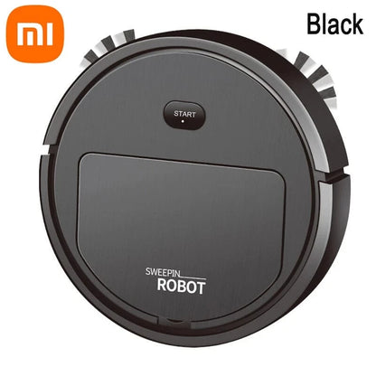 Canvanation Noir Robot Aspirateur Intelligent 3-en-1