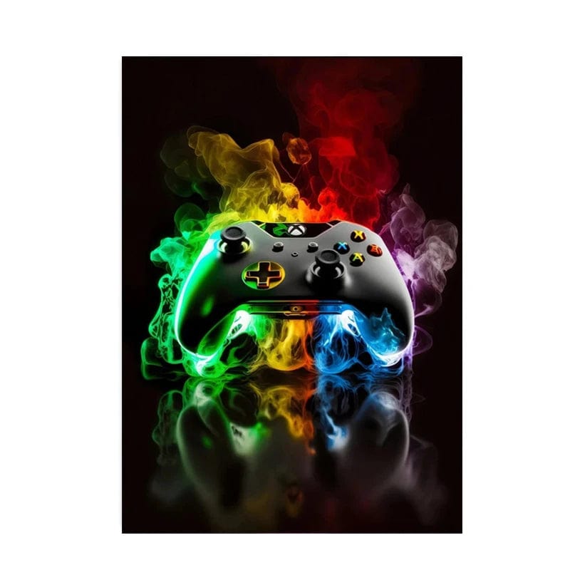 Canvanation 90x130cm Poster Street Art Xbox Edition Brillant