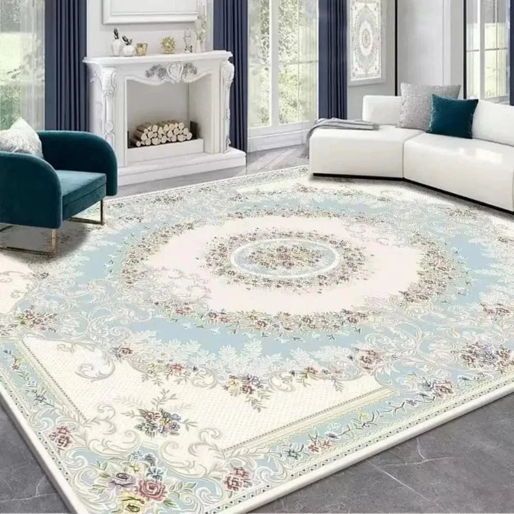 Canvanation 08 / 140x200cm Tapis de Salon Perse – Tissu Luxe, Design Raffiné