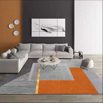 Canvanation 6 / 140x200cm Tapis De Salon - Forme Géométrique Kilim