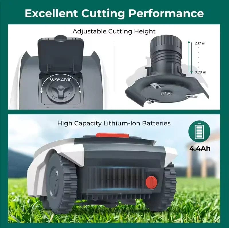 Canvanation EU / france Robot Tondeuse Sans Fil Périphérique Gps