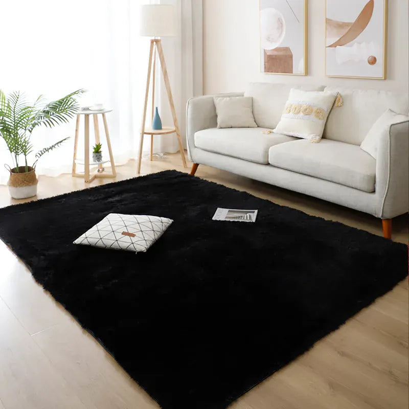Canvanation Noir / 80x120cm 31x47inch Tapis De Chambre - Ultra Doux