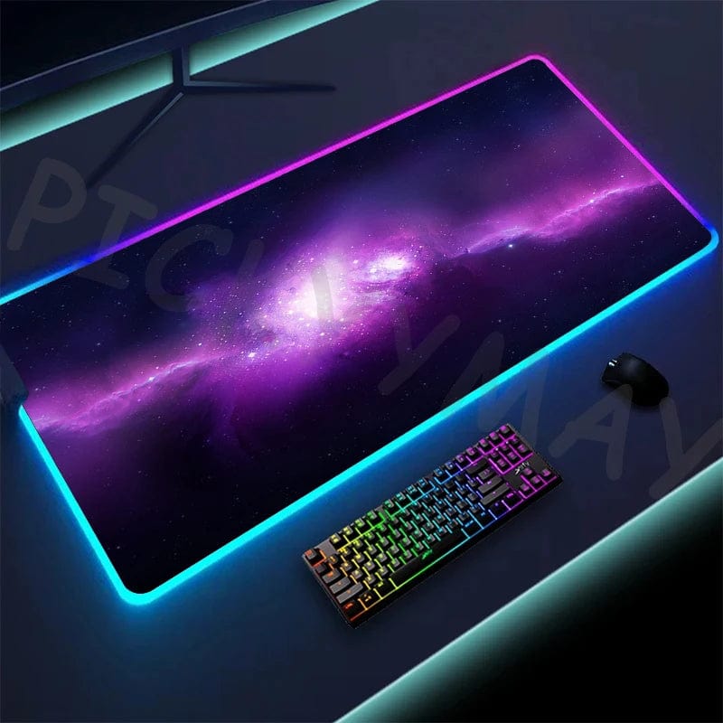 Canvanation Ko947643 (1) / 400x900x4mm Tapis De Souris - Univers RGB Gaming