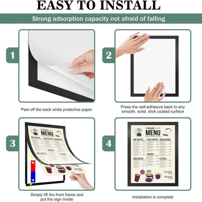 Canvanation Cadre Photo Magnétique - Pack de 5