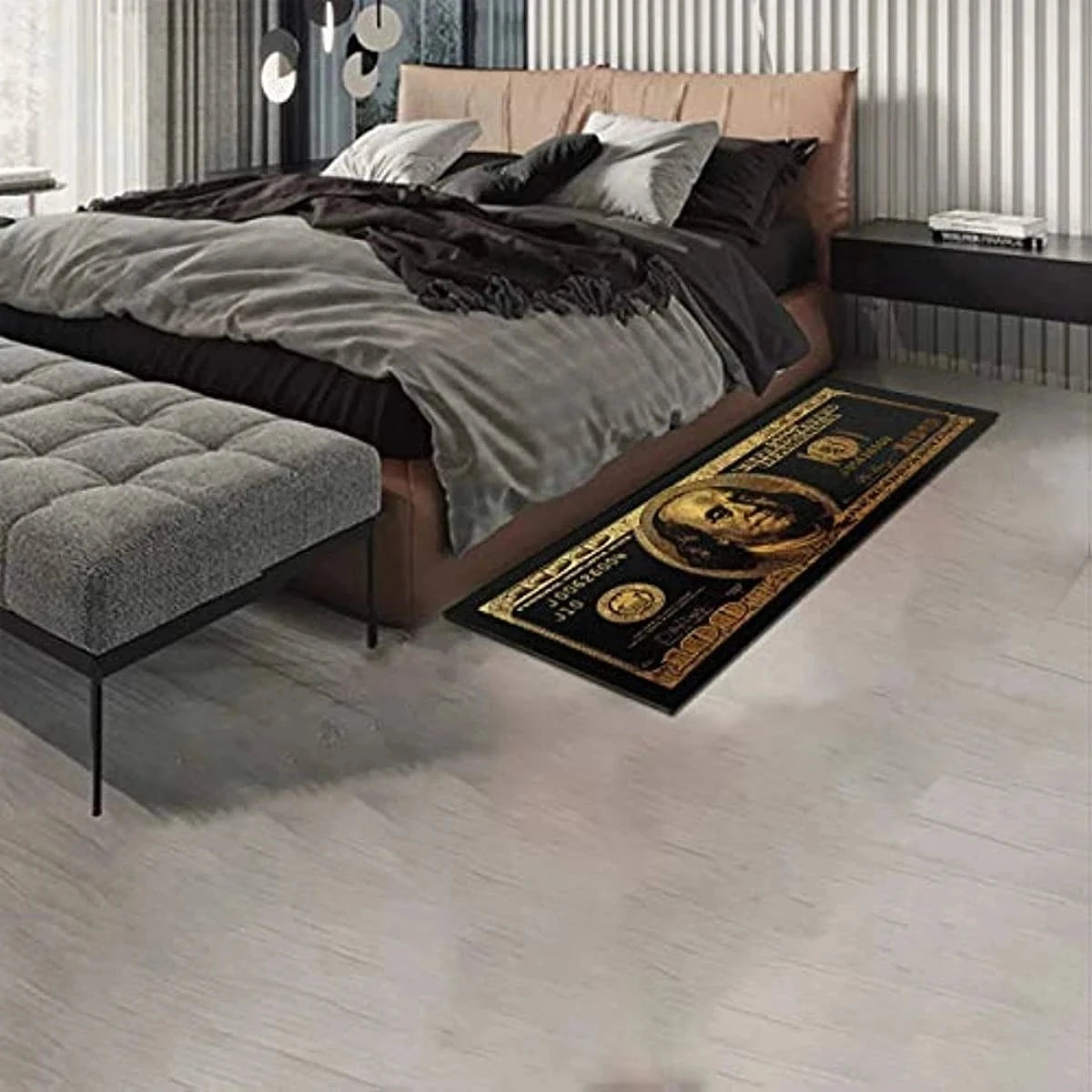 Canvanation Tapis De Chambre - Billet Dollar USA