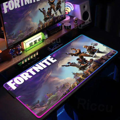 Tapis De Souris - RGB Gamer Fortnite LED