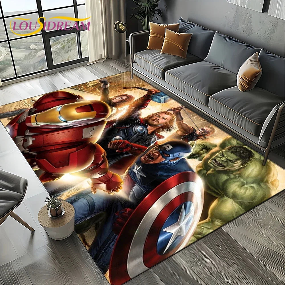 Tapis De Chambre Marvel