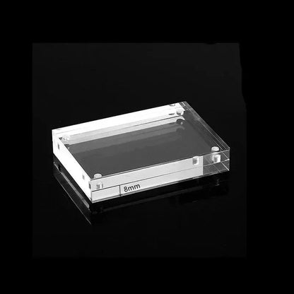 Canvanation épaisseur 8mm / 9x12.8cm Cadre Photo Transparent en Acrylique