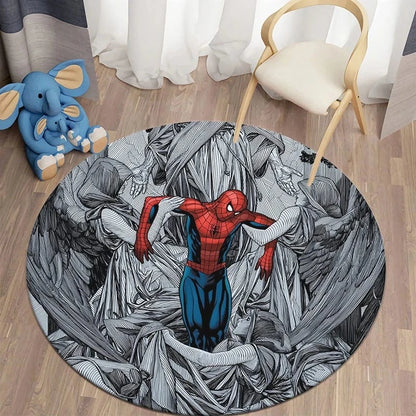 Canvanation 7 / 80cm(31.49 in)  diam Tapis Rond - Spider Man