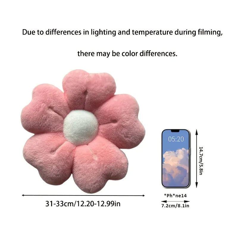 Canvanation Coussin En Forme De Fleur