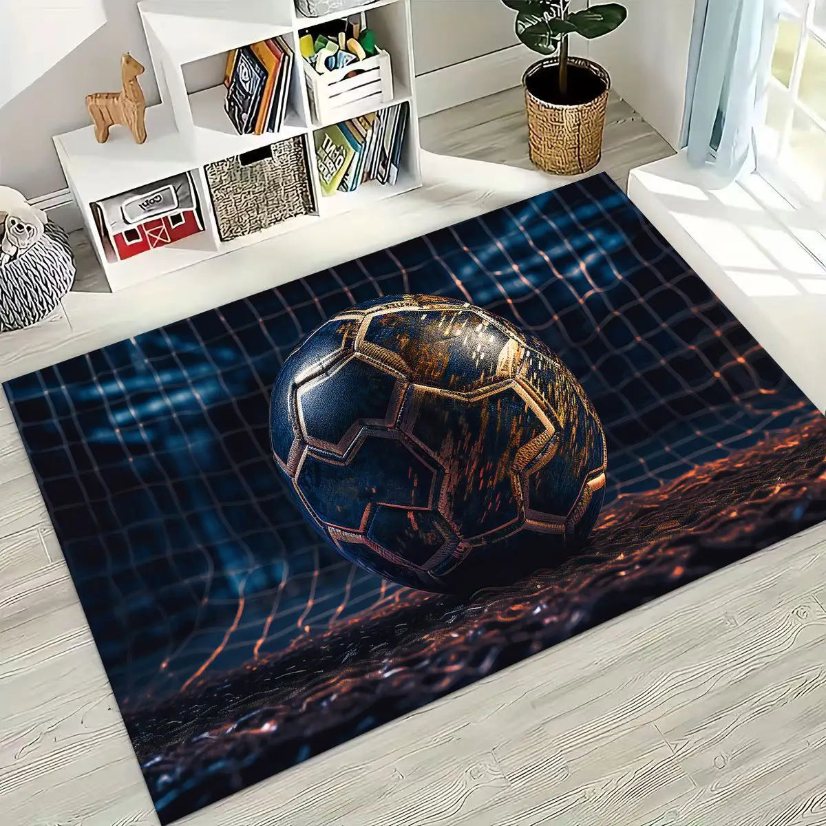 Canvanation 9 / 200x160cm( 78x62in ) Tapis De Chambre - 3D Terrain De Football Stade