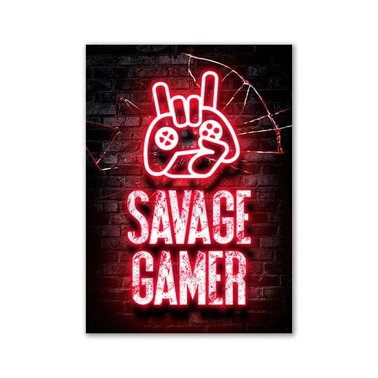 Canvanation Pattern11 / 30x40cm Affiche Chambre Gaming Zone