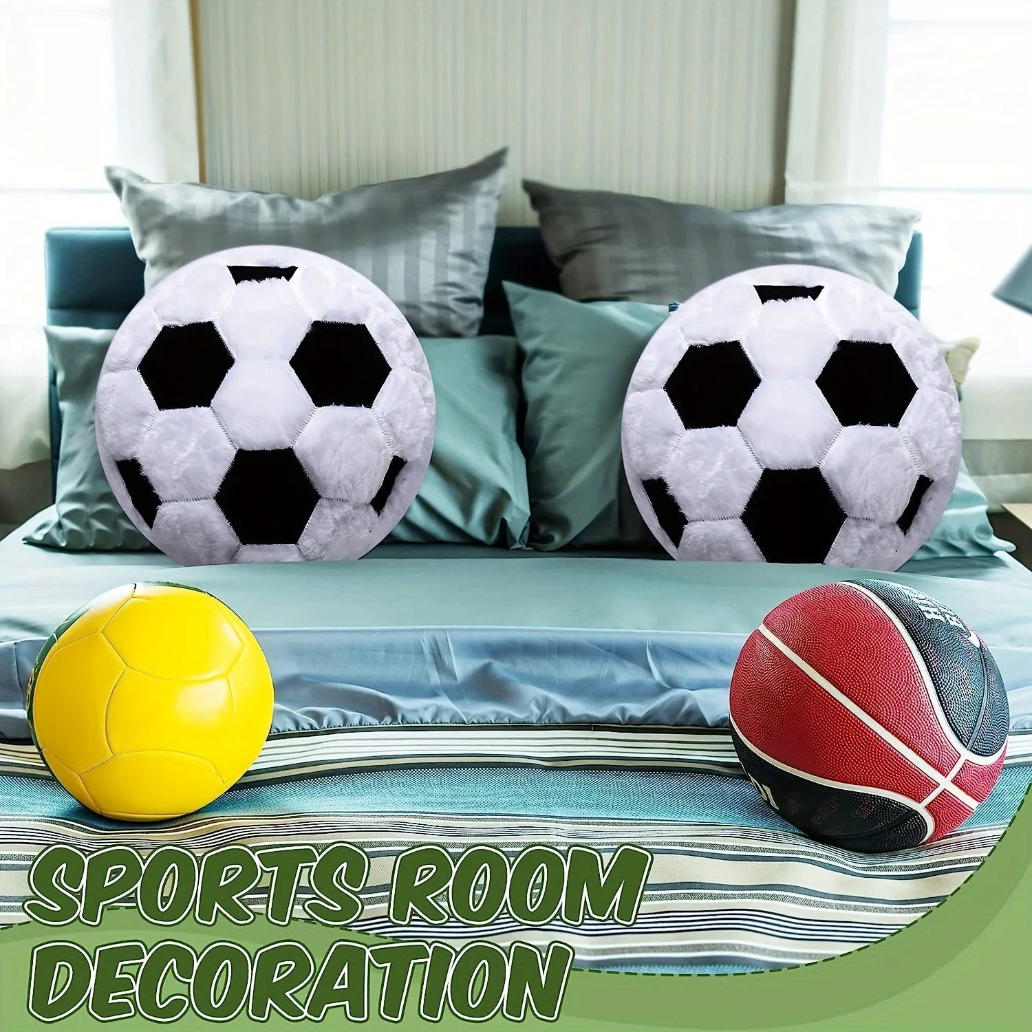 Coussin Ballon De Football