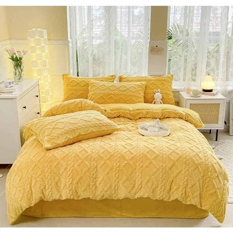 Canvanation 150x200cm 1pcs / Jaune Housse de Couette Jaune Citron –Ultra Doux (150x200cm)