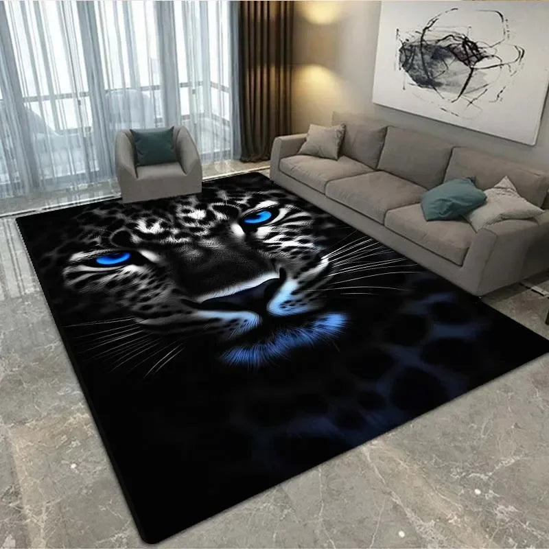 Tapis De Chambre - 3D Black Panther