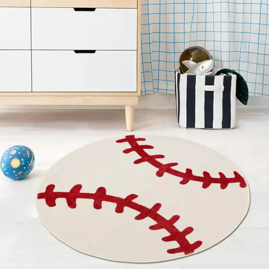 Canvanation Base - Ball / 120x120cm Tapis De Chambre - Baseball