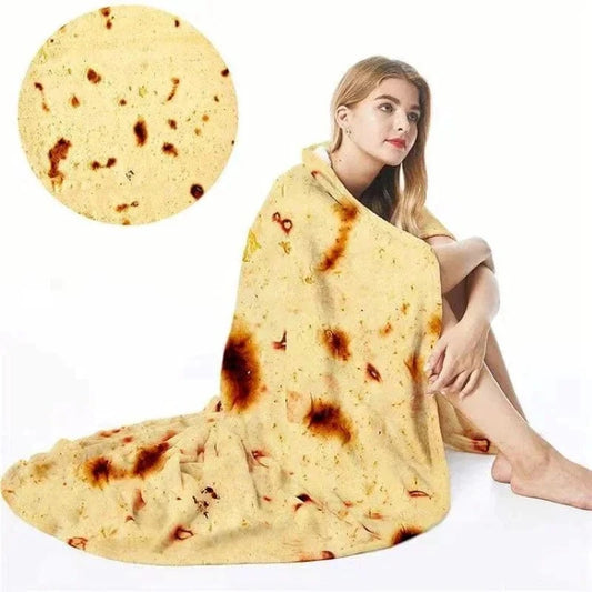 Canvanation Couverture Polaire Crêpe Nourriture