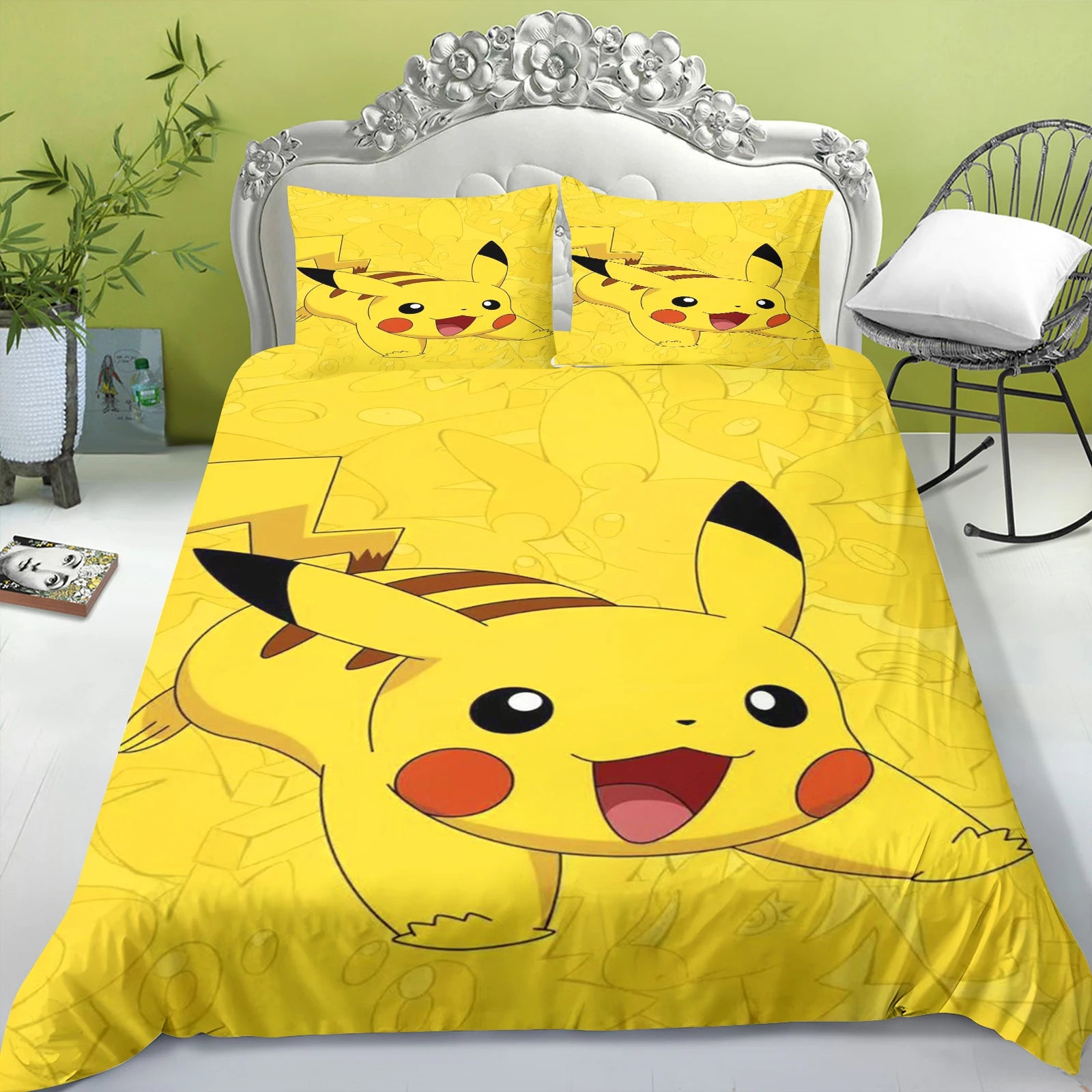 Housse De Couette - Pikachu 3 Sets