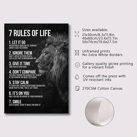 Canvanation Affiche - Citation De Motivation