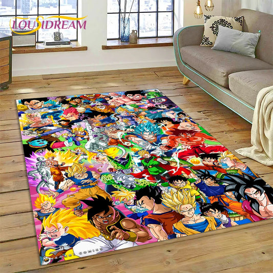 Tapis De Chambre - Anime 3D Dragon-Ball HD