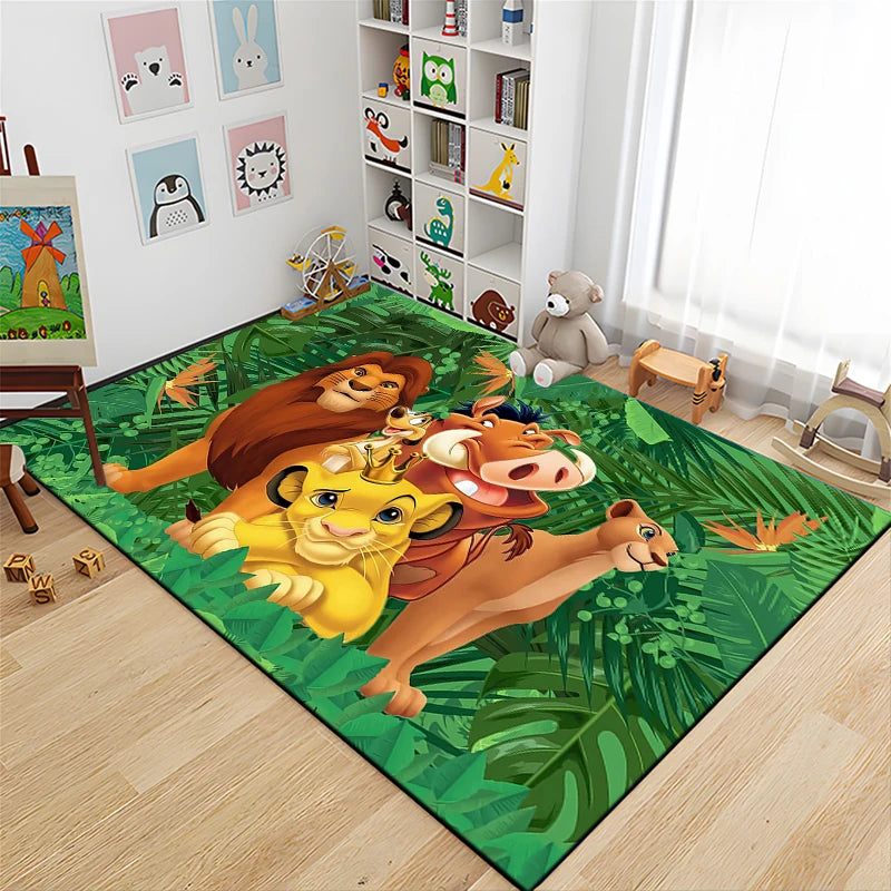 Tapis De Chambre - Roi Lion Simba