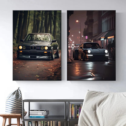 Affiche Voiture BMW E30 M3