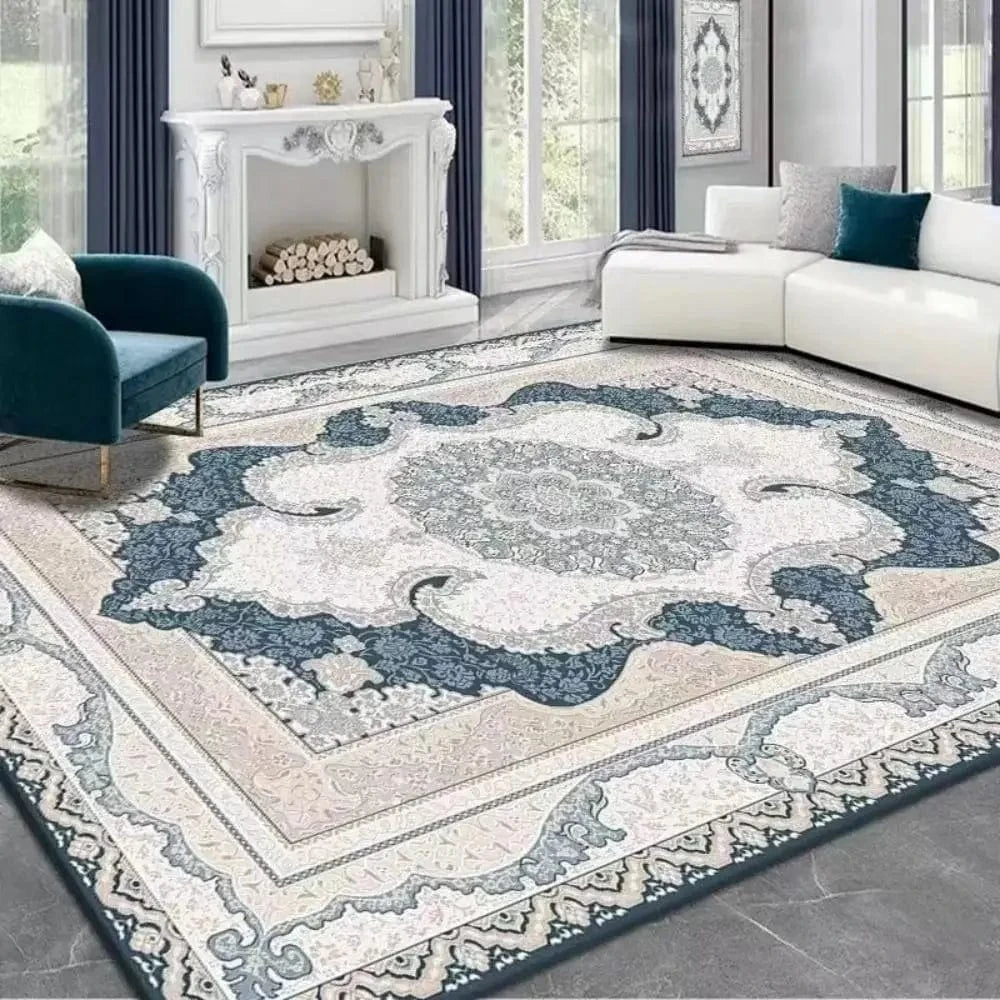Canvanation 06 / 140x200cm Tapis de Salon Perse – Tissu Luxe, Design Raffiné
