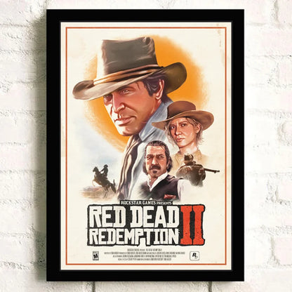 Affiche Jeu Populaire Red Dead Redemption 2