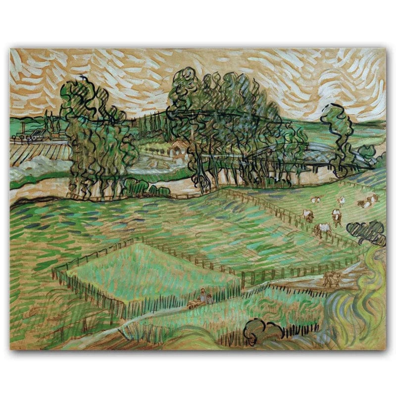 Canvanation VG606 / 40x50cm Affiche Chambre Van Gogh