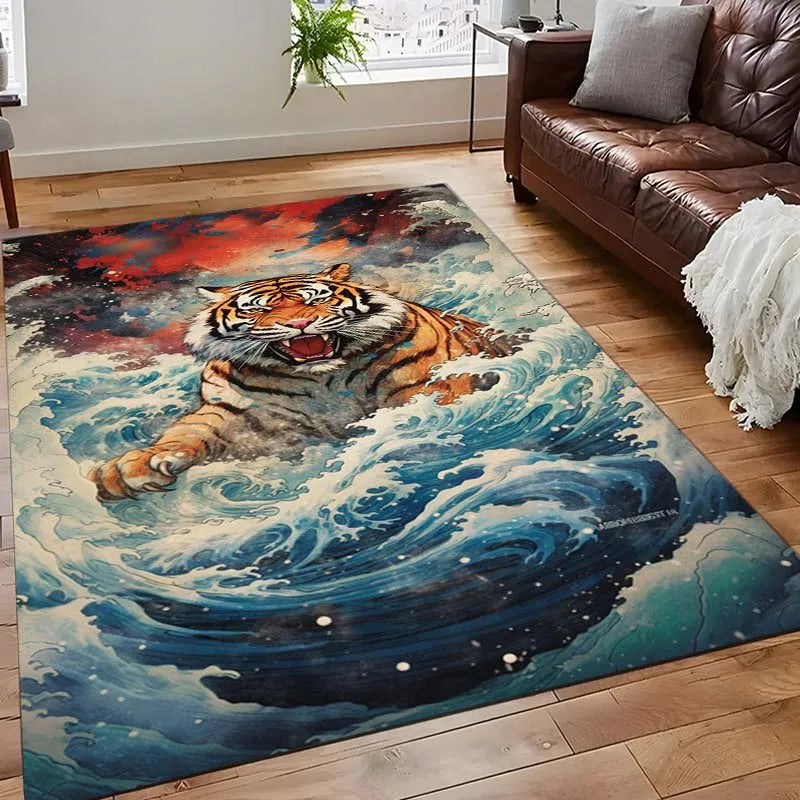 Tapis De Chambre Tigre