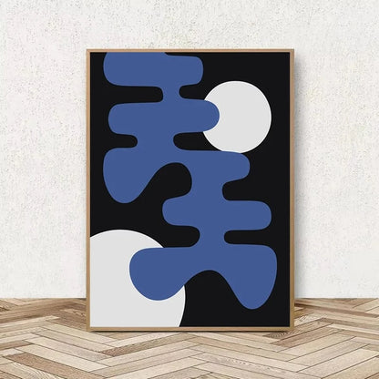 Canvanation Affiche Abstrait Japonais