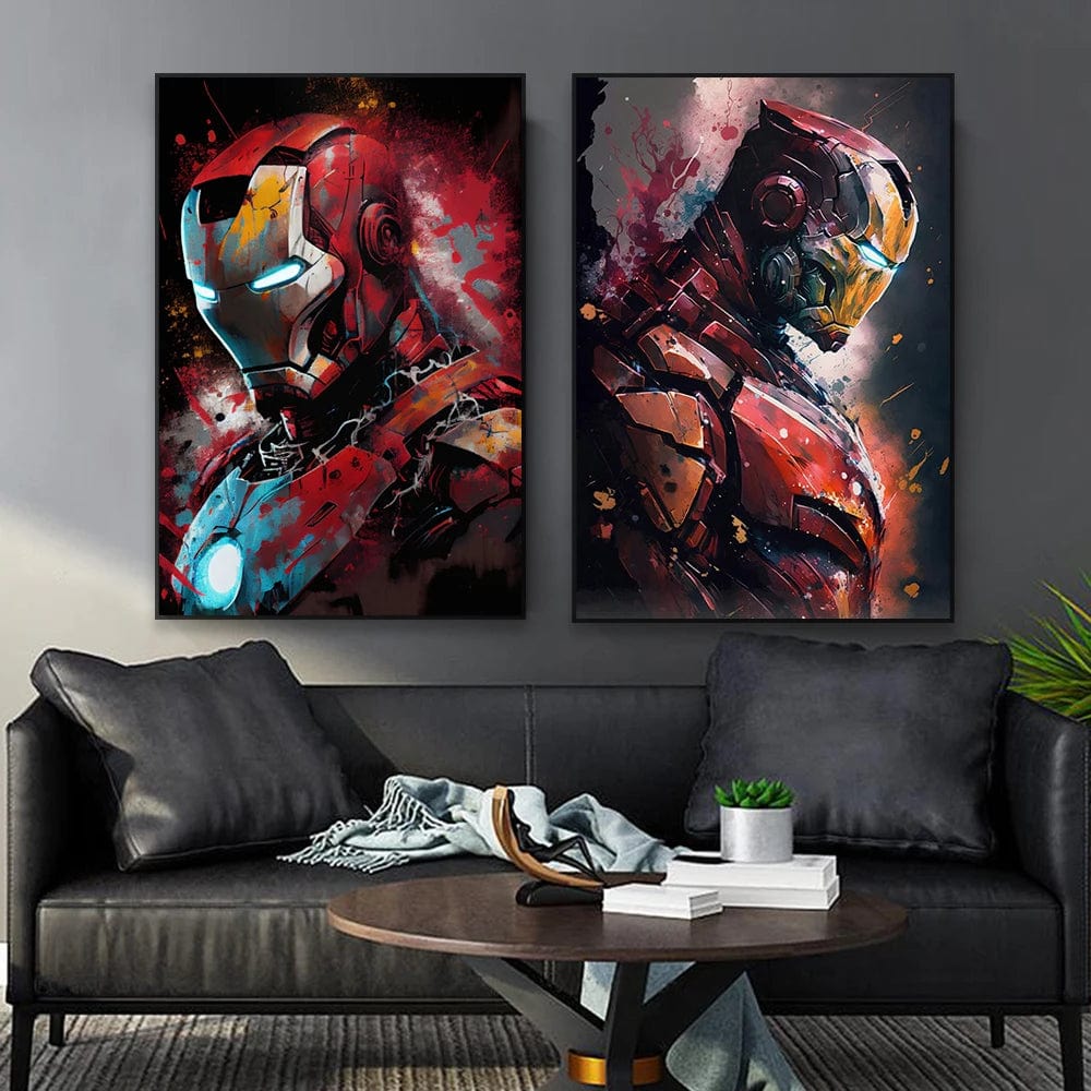 Affiche Chambre Disney Iron Man