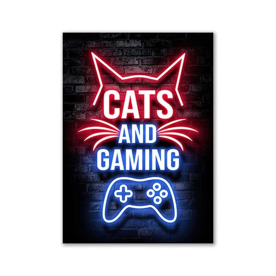 Affiche Chambre Gaming Zone