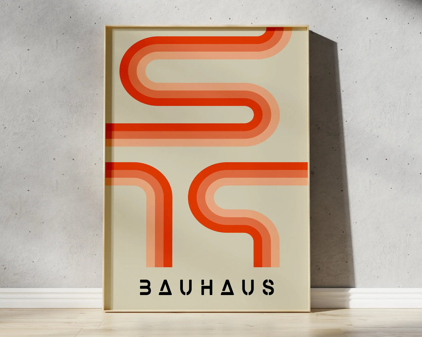 Affiche Moderne Salon Bauhaus