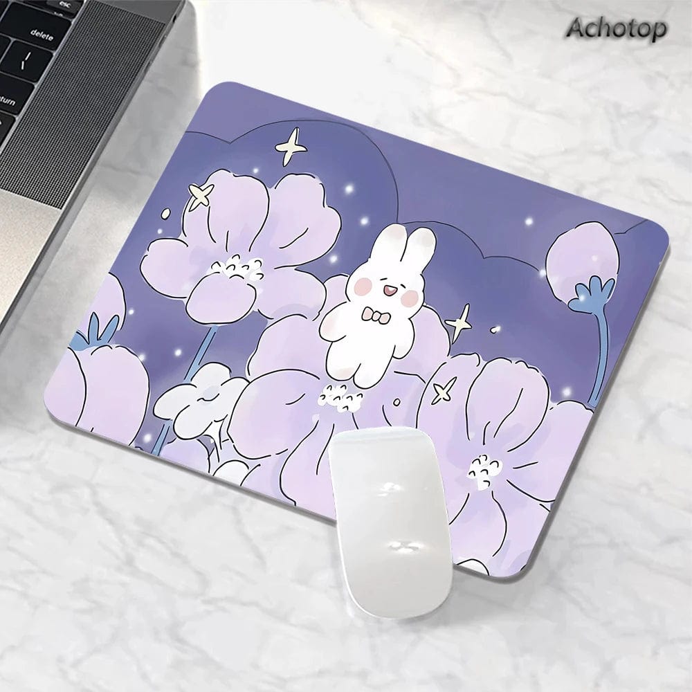 Canvanation Flower LY005523 (8) / 18x22cm Tapis De Souris - Kawaii Forêt Magnifique