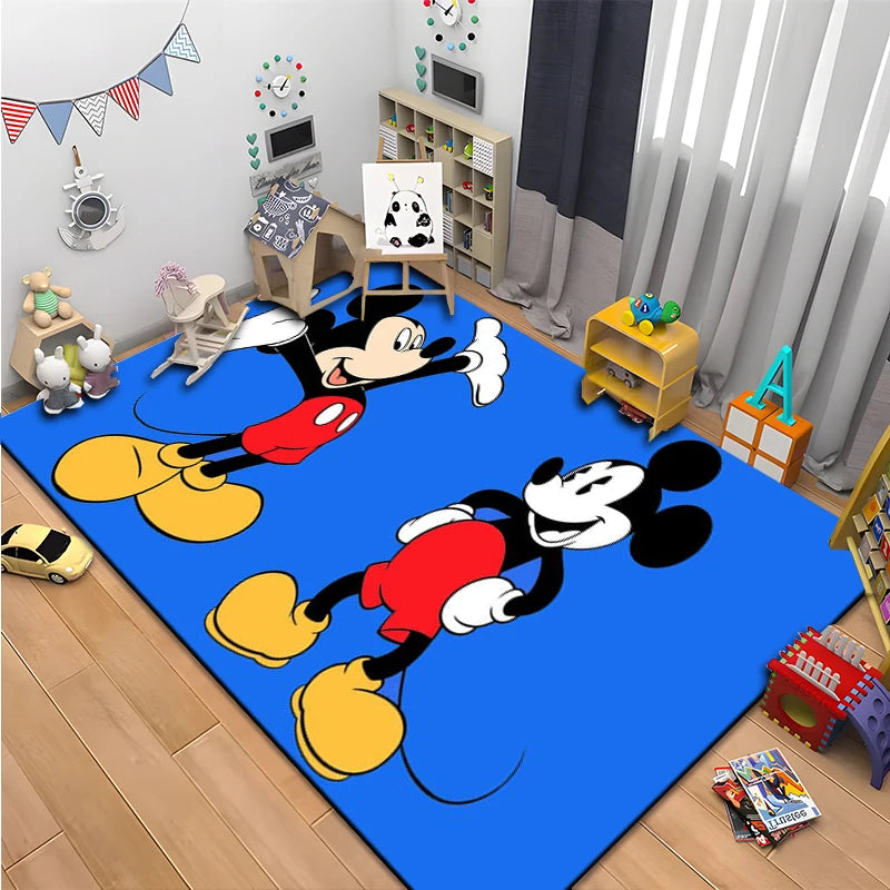 Tapis De Chambre - 3D Disney Minnie Mickey