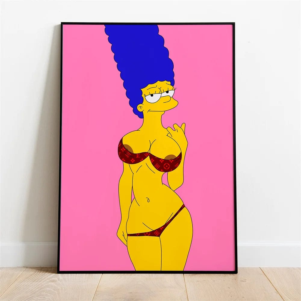 Canvanation TP3466-1 / 50x75cm Poster Simpson Pop Art Nue