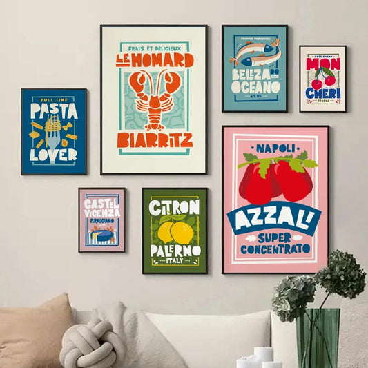 Canvanation Poster Cuisine Vintage