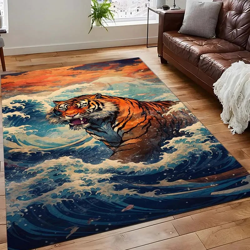 Tapis De Chambre Tigre