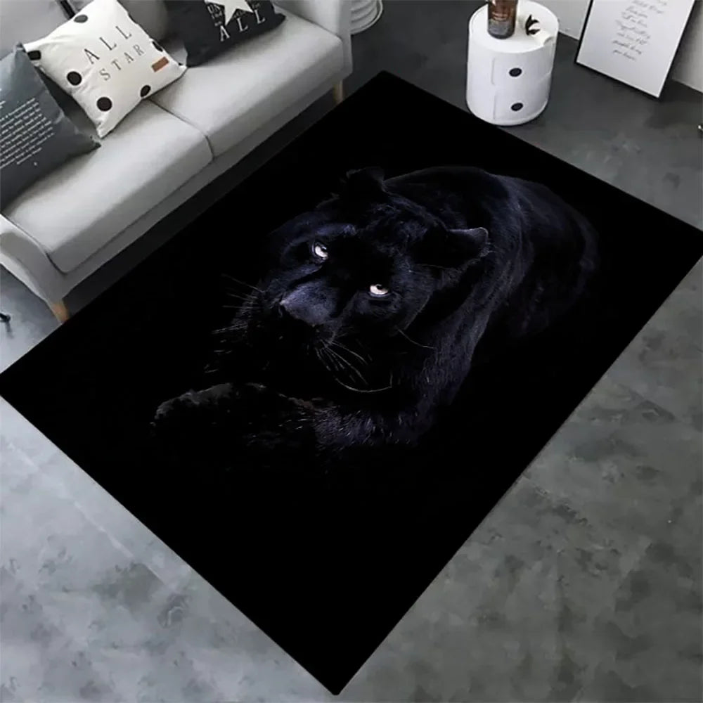 Tapis De Chambre - Panther Noir