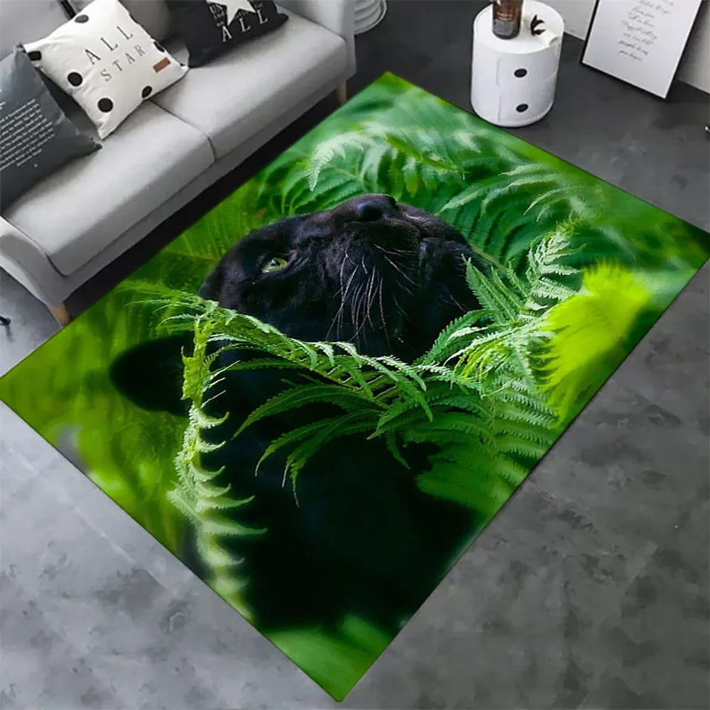 Tapis De Chambre - Panther Noir