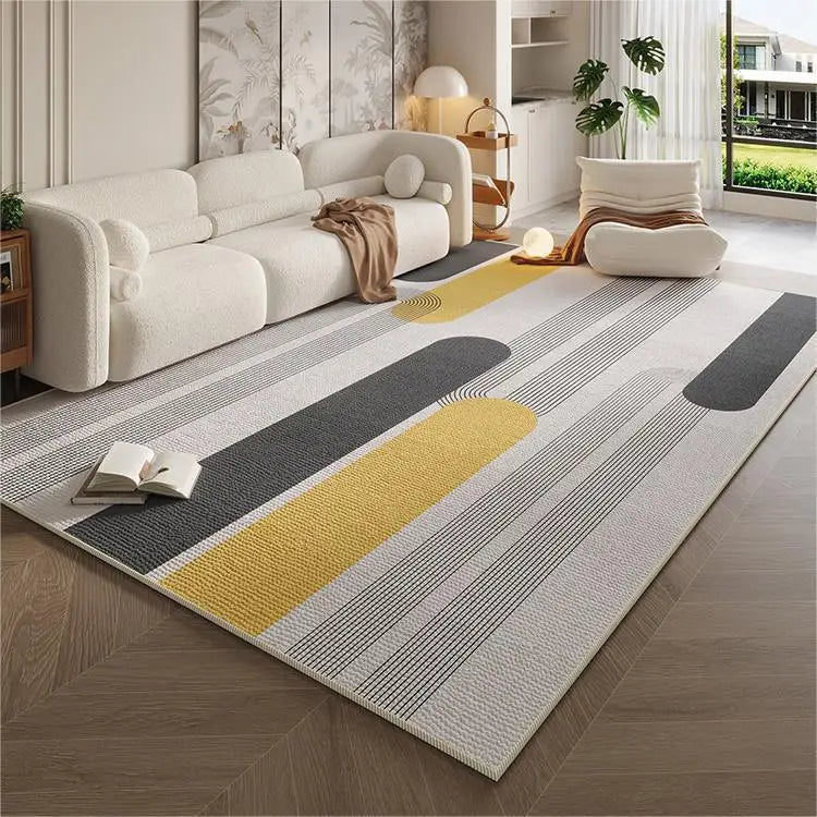 Canvanation lint-free-7 / 80X160cm 31.5x63in Tapis De Salon - Abstrait Géométrique Kilim