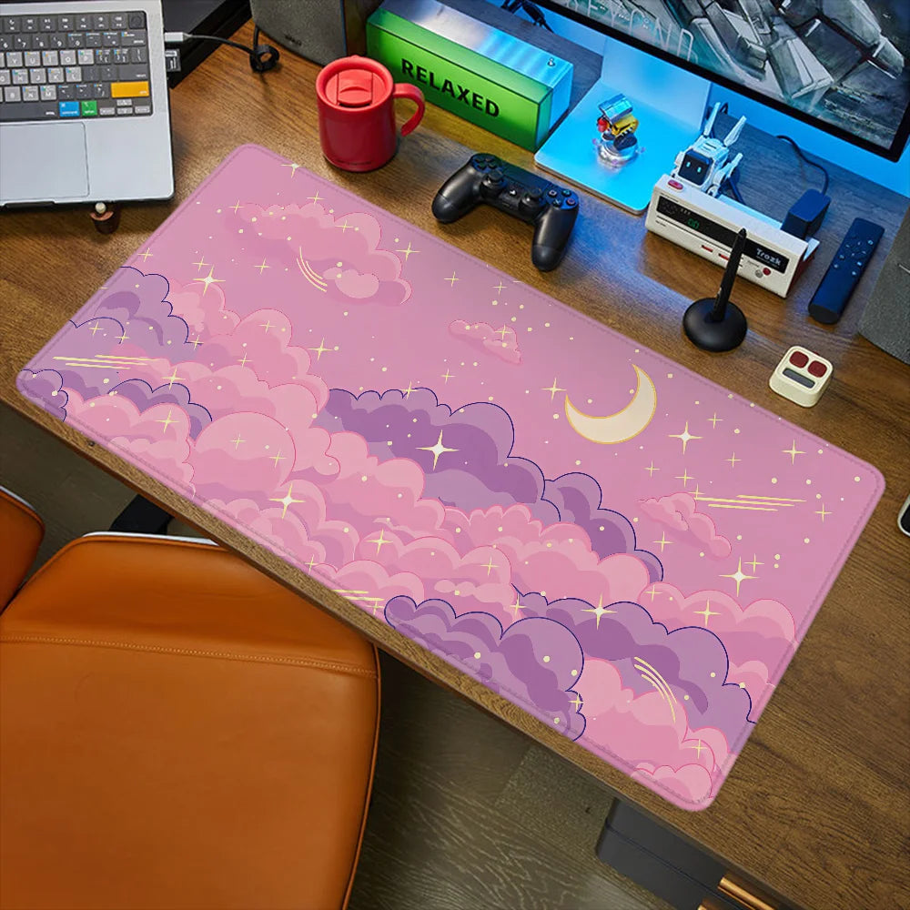 Tapis De Souris - Nuage Rose