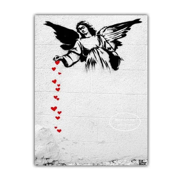 Affiche Banksy Street Art Chambre