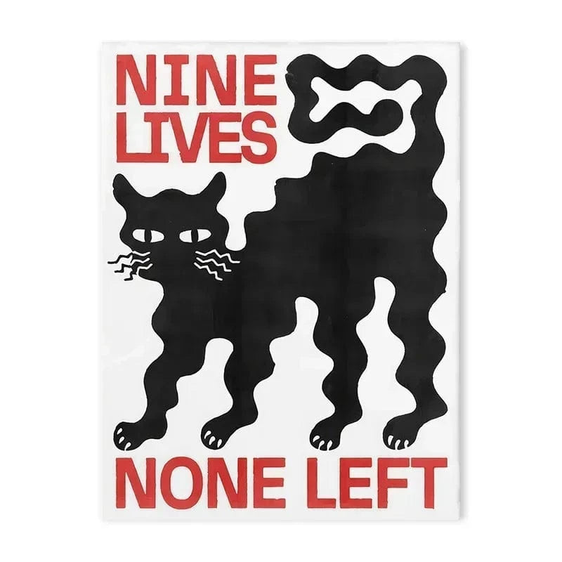 Canvanation 07 / 50x70cm Affiche Japonais Vintage Abstrait Open Your Mind