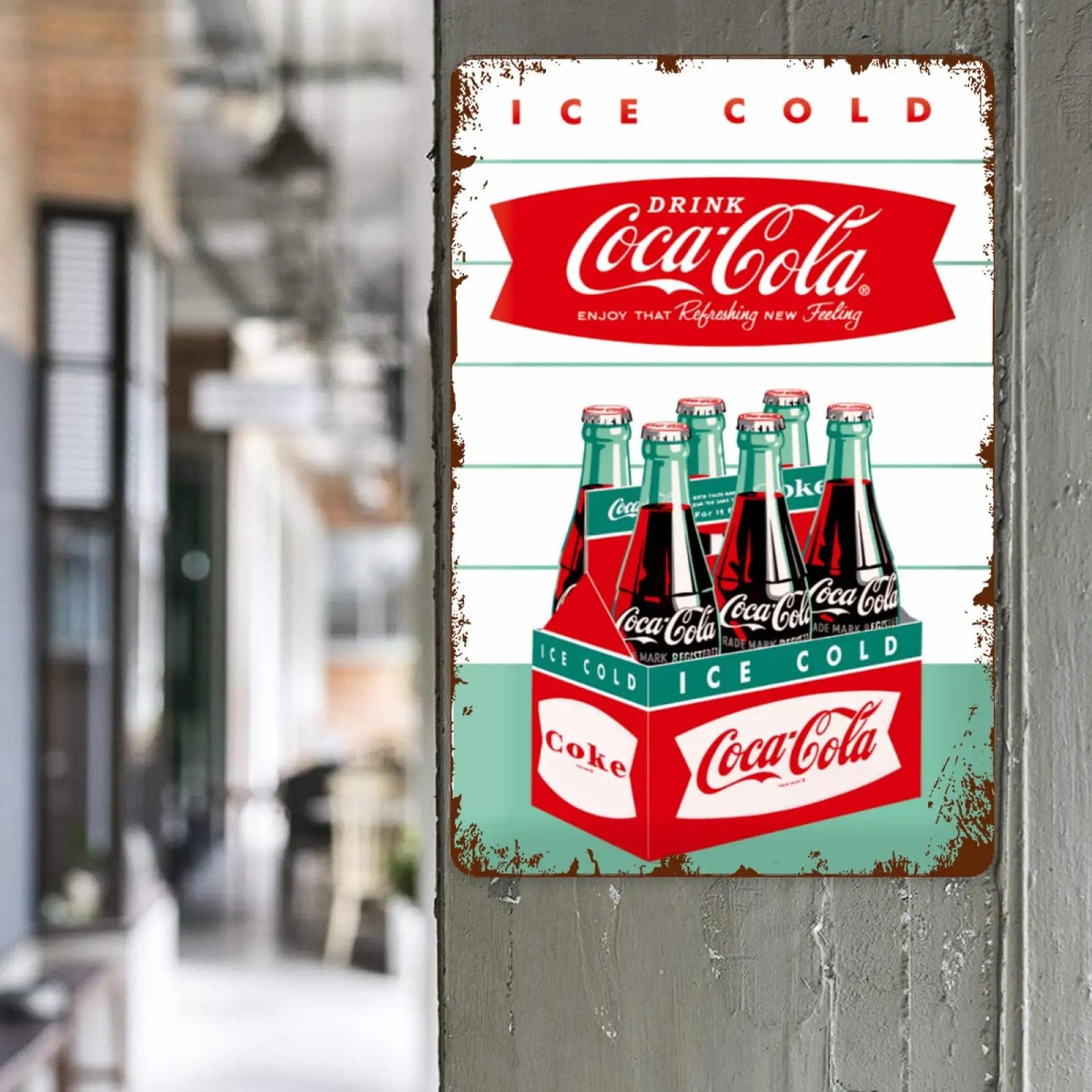 Coca Cola Poster Retro