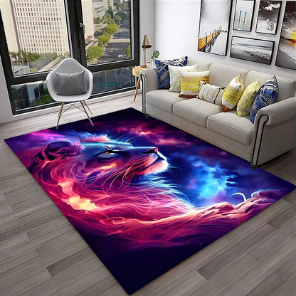 Tapis De Chambre - 3D Dream Lion Animal